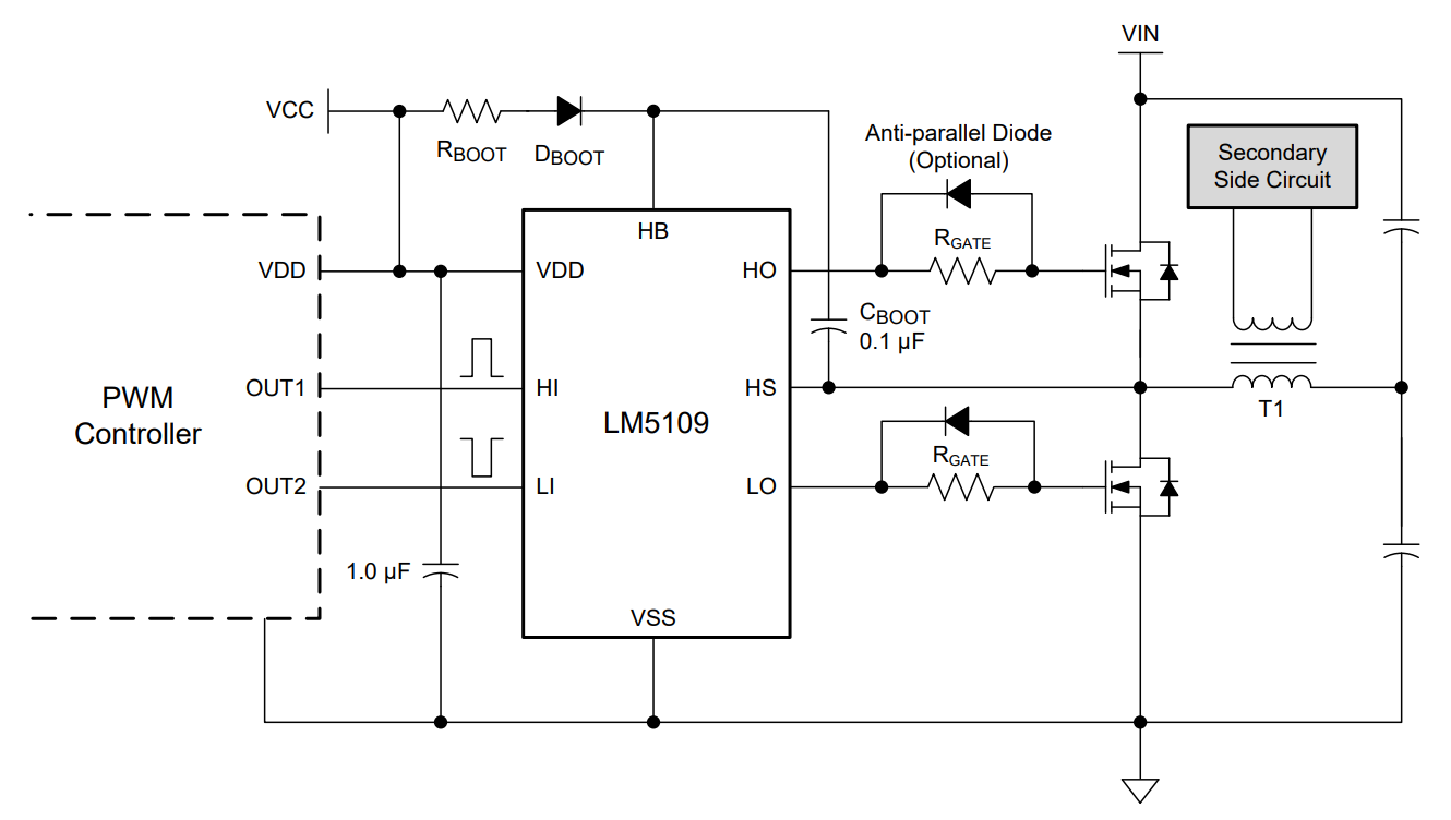 LM5109BQNGTTQ1