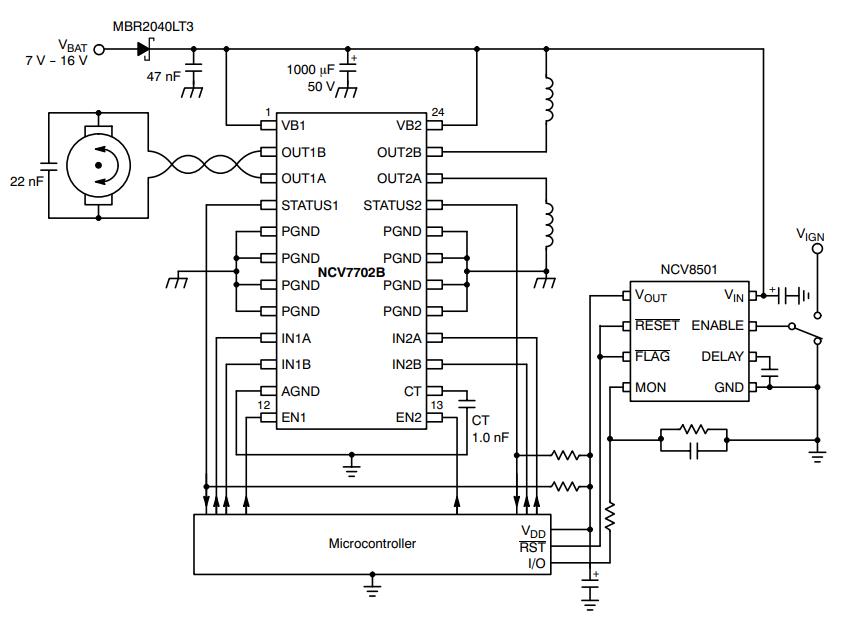 NCV7702BDWR2G