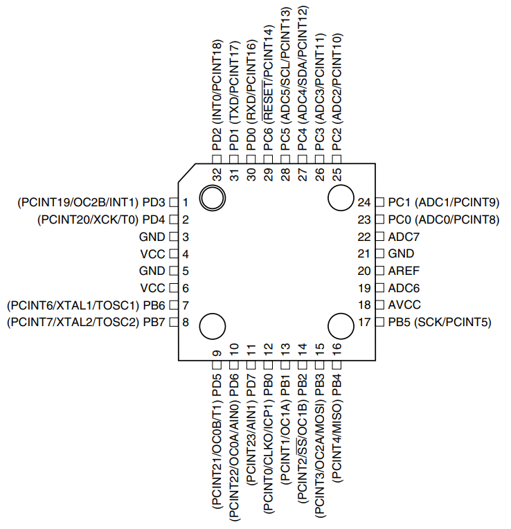 ATMEGA48-20AUR