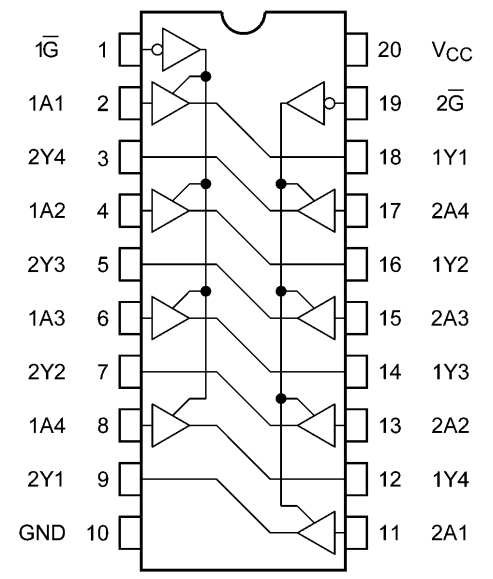 74HC244D