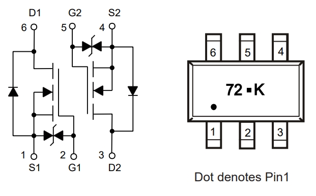 2N7002KDW-TP