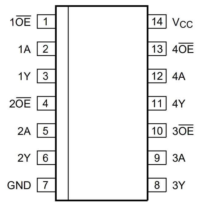 74HC125D,652