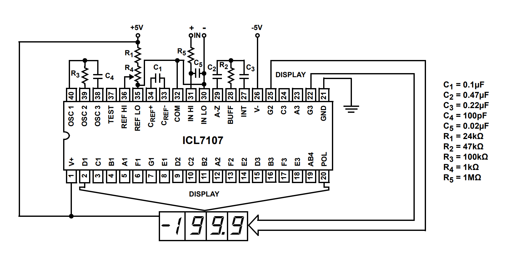 ICL7107CM44
