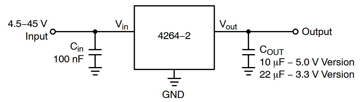 NCV4264-2ST50T3G