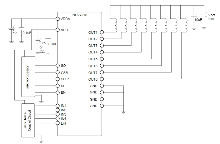 NCV7240DPR2G