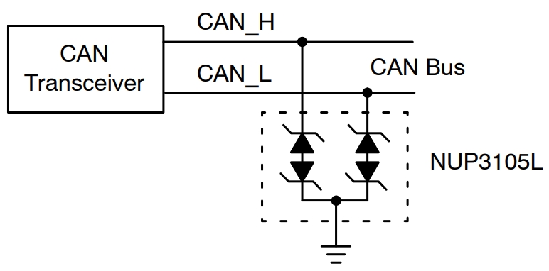 NUP3105LT1G