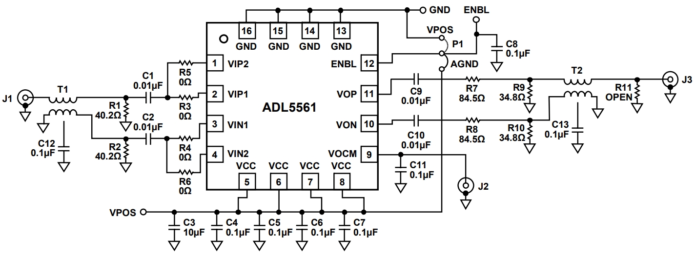 ADL5561ACPZ-R7