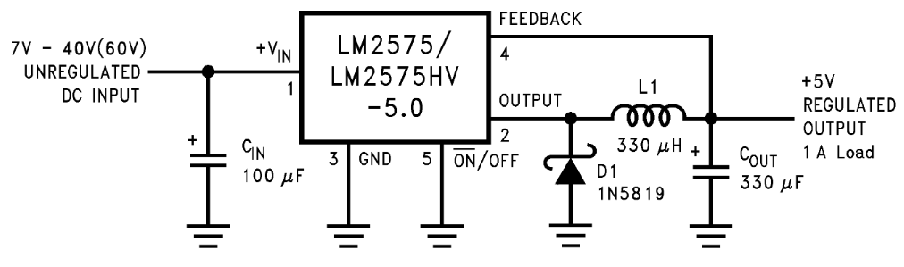 LM2575T-5.0