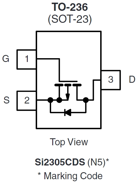 SI2305CDS-T1-GE3