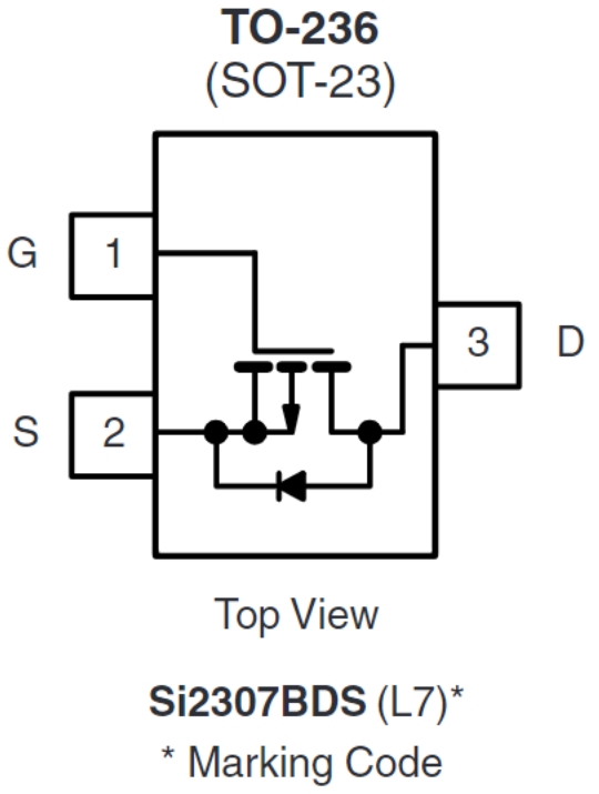 SI2307BDS-T1-E3