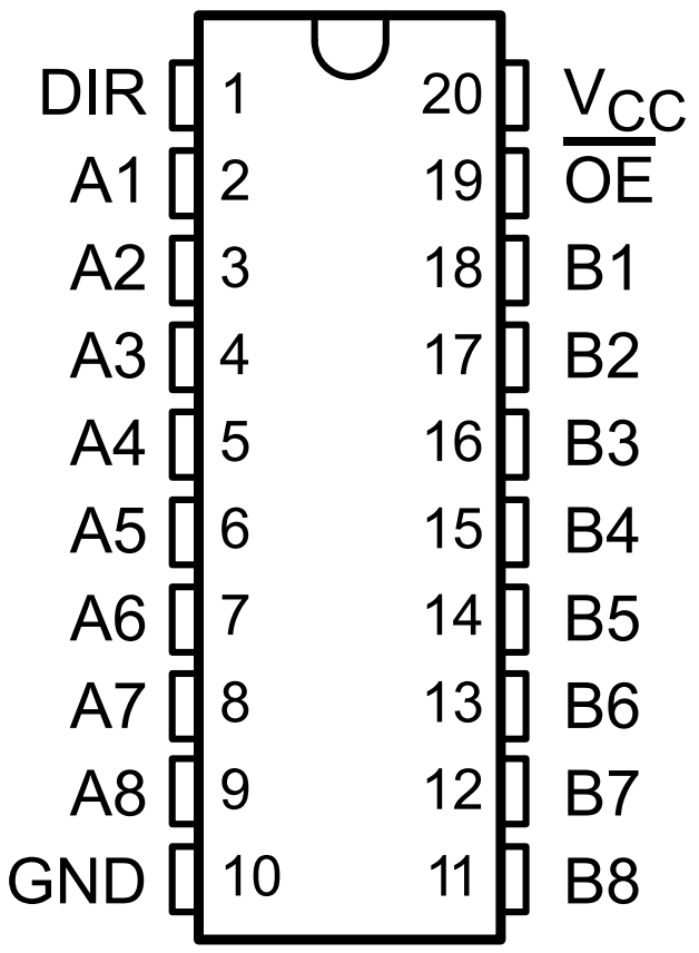 SN74HC245DWR