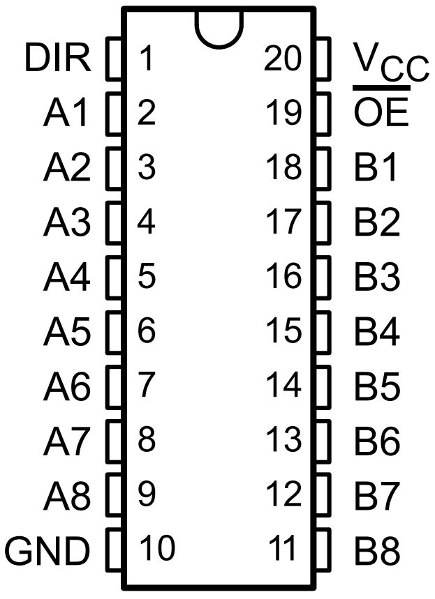 SN74HC245DWRE4
