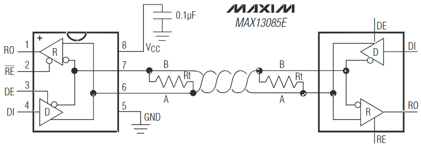 MAX13085EESA