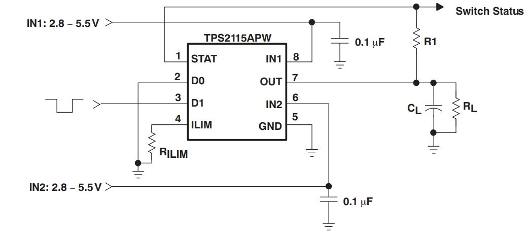 TPS2115ADRBR