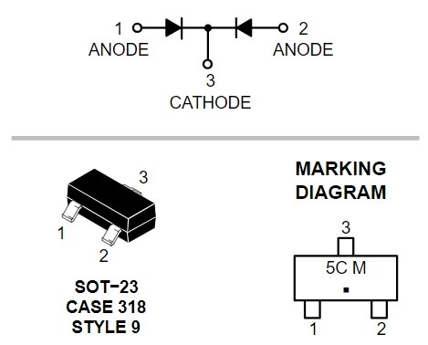 BAT54CLT1G