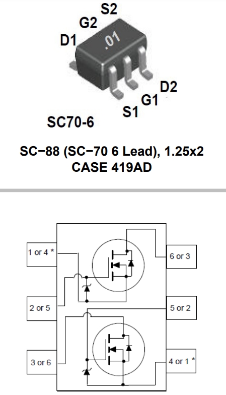 FDG6301N-F085P
