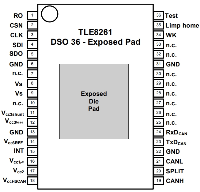 TLE8261EXUMA1