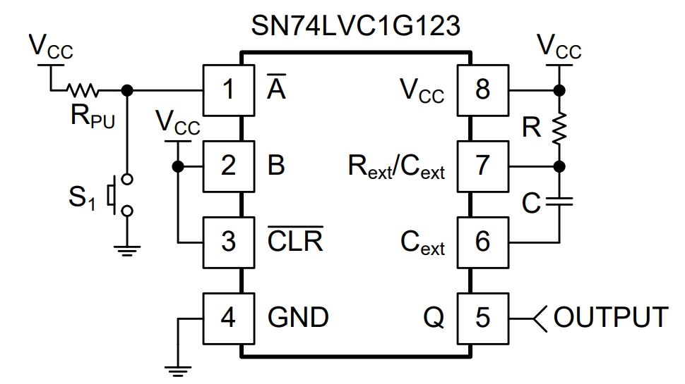 SN74LVC1G123DCUR