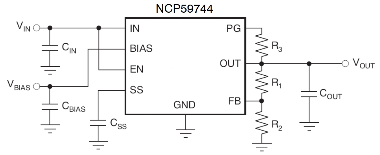 NCP59744MN1ADJTBG