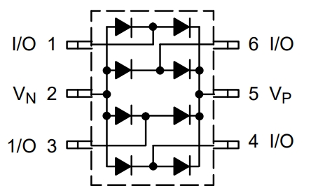 NUP4301MR6T1G