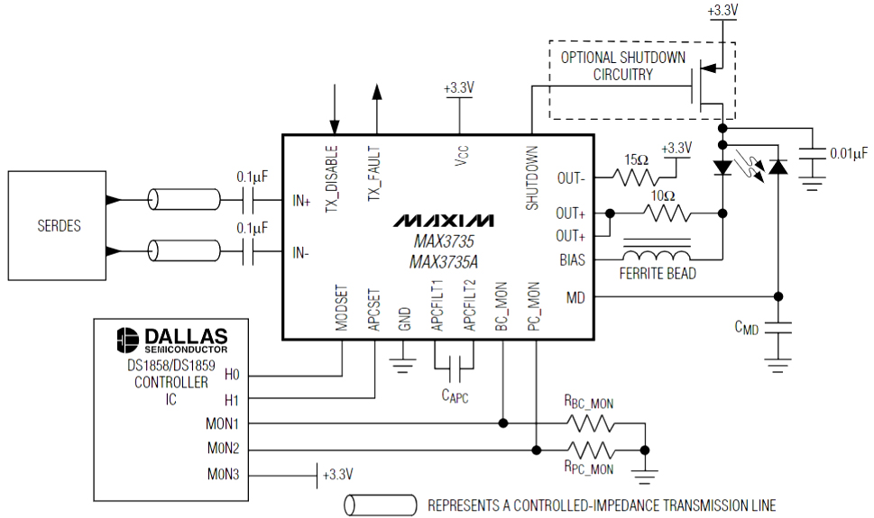 MAX3735AETG