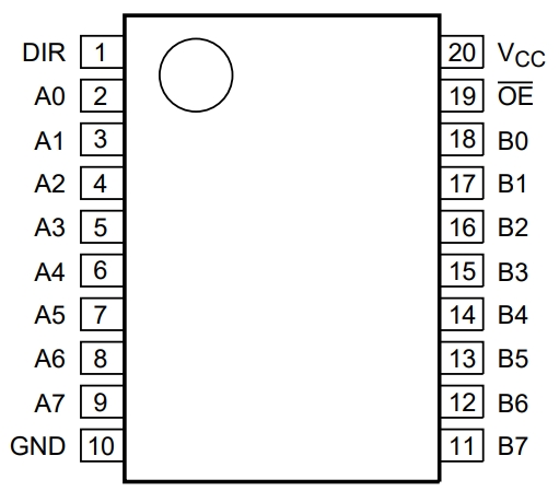 74HCT245D,652