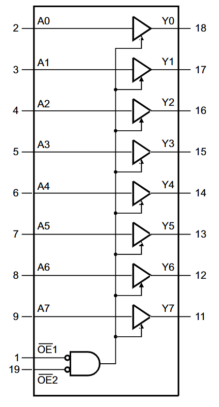 74HC541D,652