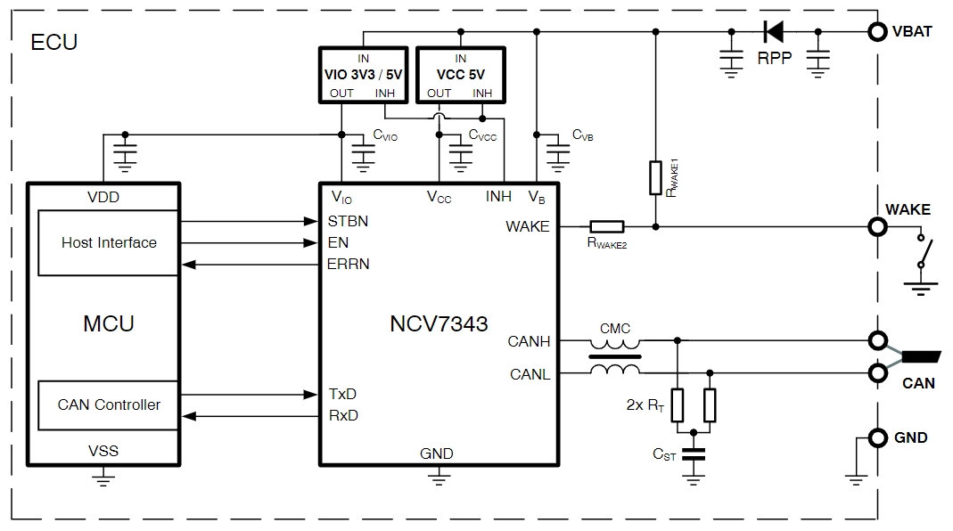 NCV7343MW0R2G
