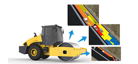 DSP vehicle-mounted compaction real-time detection system
