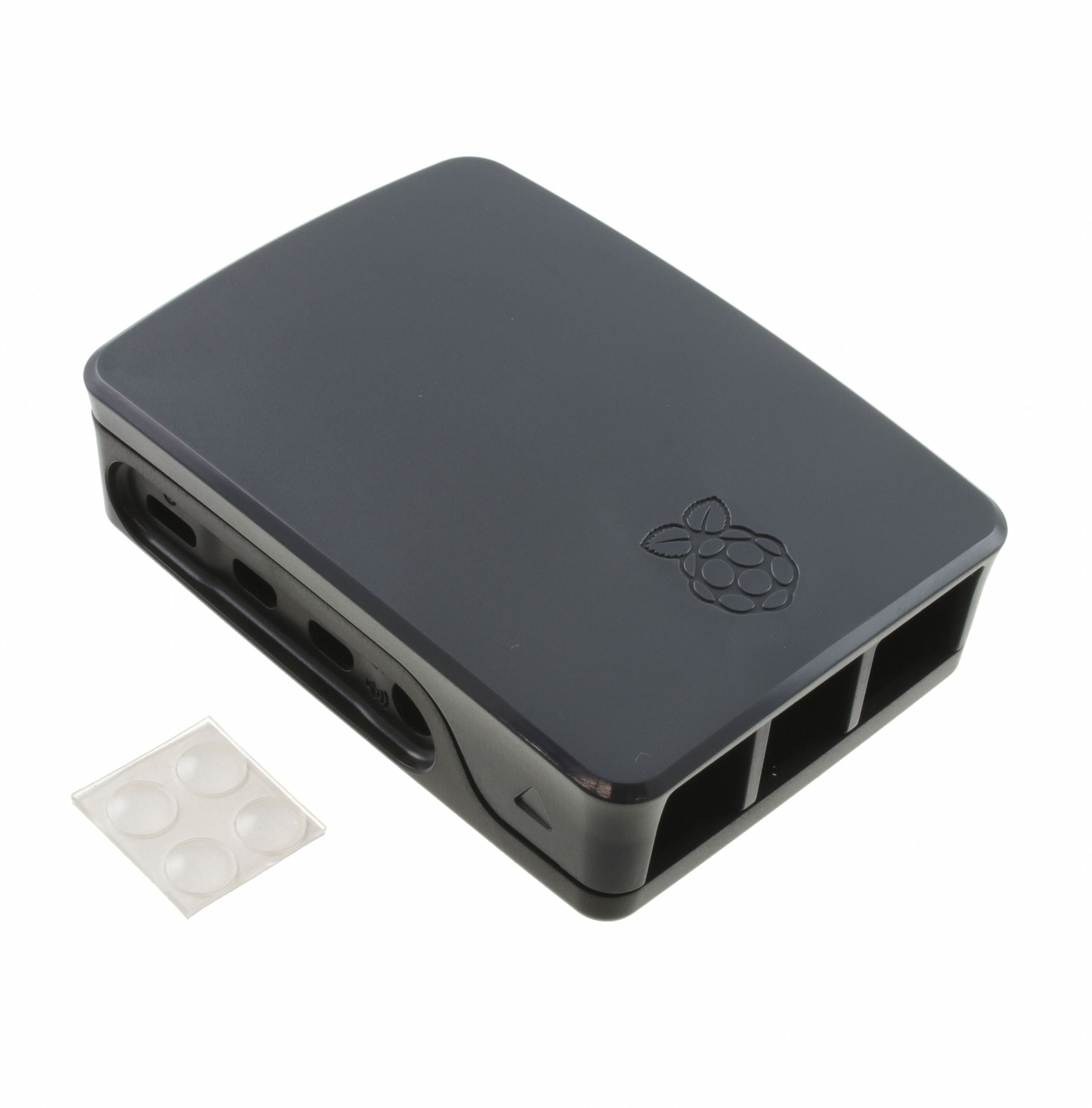 RASPBERRY PI 4 CASE BLACK/GREY